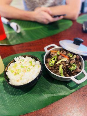 Dinuguan pork blood stew