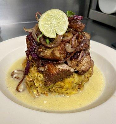 Mofongo de Masitas.