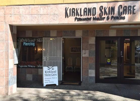 Kirkland Skin Care studio entrance