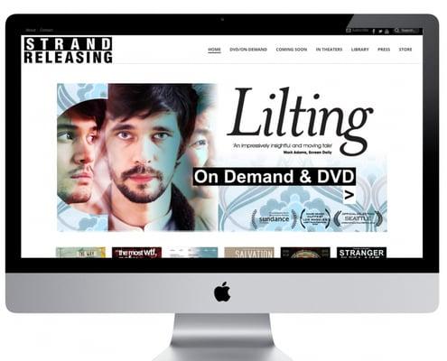 WordPress Website for Strand Releasing