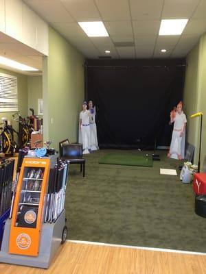 New AGC club fitting area!!