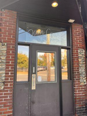 Restaurant entrance