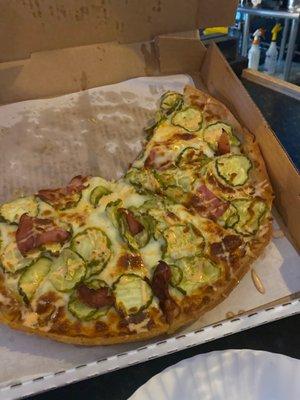 Pickle pizza