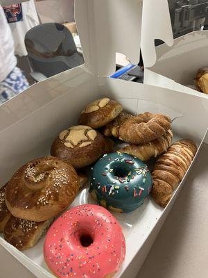 Assorted pastries