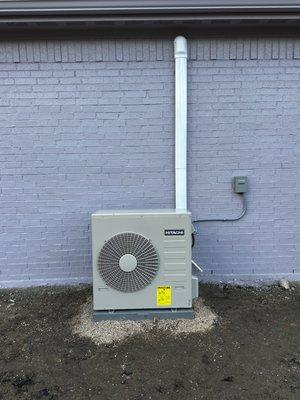 New AC system installation