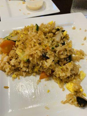 Vegetable fried rice