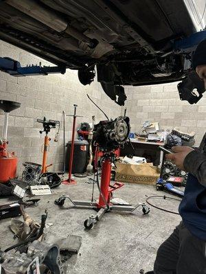 Transmission replacement on 98 lexus es300