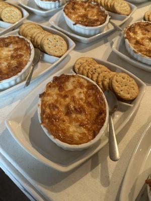 Baked Cheese and Onion Dip