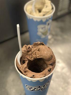 Extra Cold Mud Pie Twister blended to perfections with Oreos and coffee!