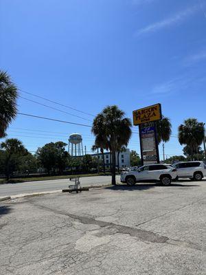 Plaza sign