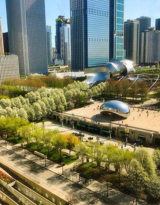 Postcard views of Millennium Park