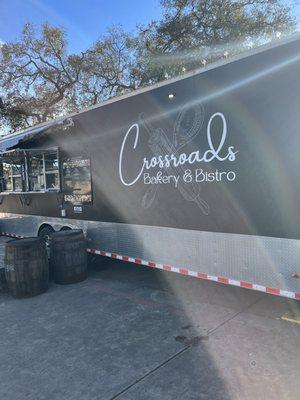 Food truck at Rebecca Creek Distillery...