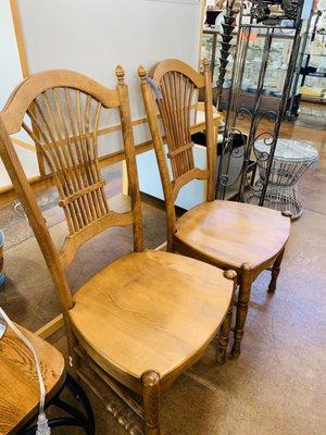 Nice chairs! $50 for the pair