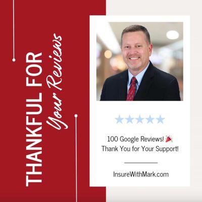 We're thrilled to celebrate a major milestone--100 Google Reviews!  A huge thank you to everyone who has taken the time to s...