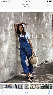 Soho Mckinney has French vintage Work wear from Paris overalls work jackets..