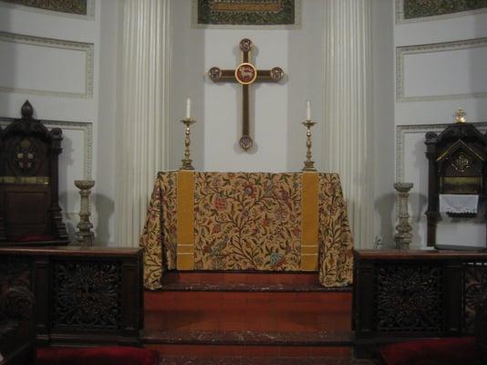 Sanctuary and altar