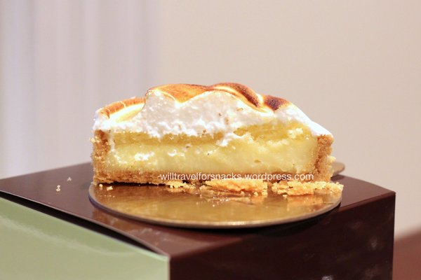 Cross section of lemon meringue tart ($6.50)