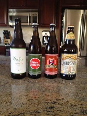 Just a few beers I picked up (except for the Sofie - got that from somewhere else).