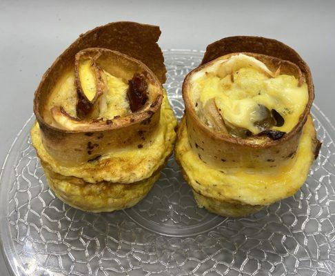 GF breakfast pinwheels