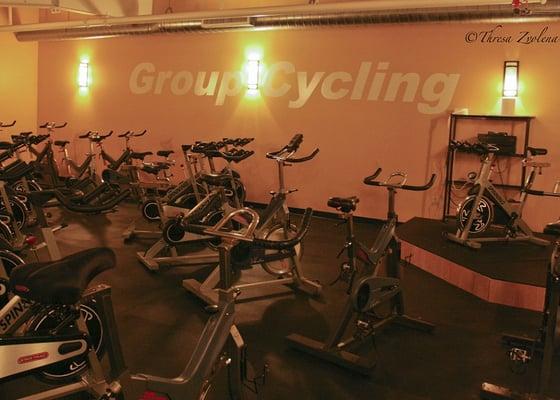 Group Cycling room