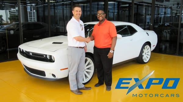 SOLD!!!!! 2015 Dodge Challenger SXT! Another Satisfied Expo Motorcars Customer!