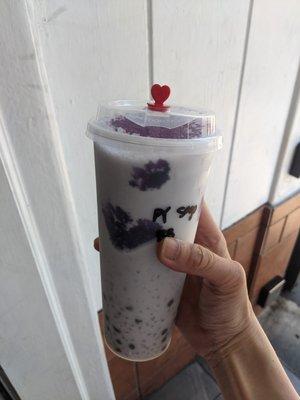 Purple Yam with Coconut Milk Sago - 4.5 stars! I love the thick texture and sago. Mon 2022-03-07