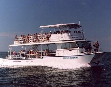 The Double Sunshine, dolphin watch, eco-tours, sunset cruises and specializing in winter Texan and tour bus tours.