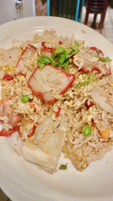 Thai Fried Rice with Roasted Pork