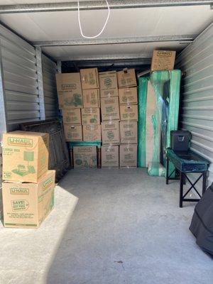 Storage unit load