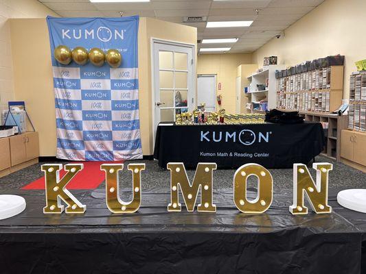 Kumon Redlands - West Award ceremony !