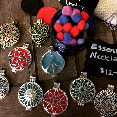 Essential Oil Lockets $12