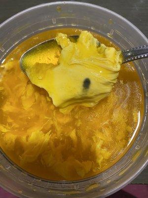 Mold in egg drop soup