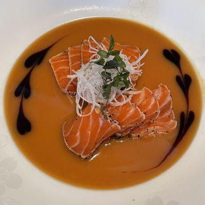 Salmon Karashi Su Miso*