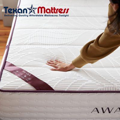 Awara all natural luxury mattresses are in stock and on display now at Texan Mattress