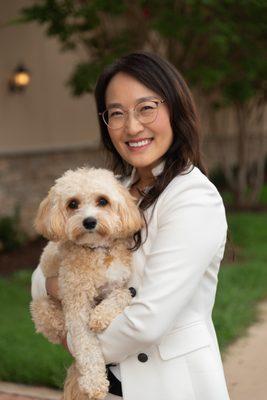 Meet Dr. Jiyoung Jung and her belove furry kid!