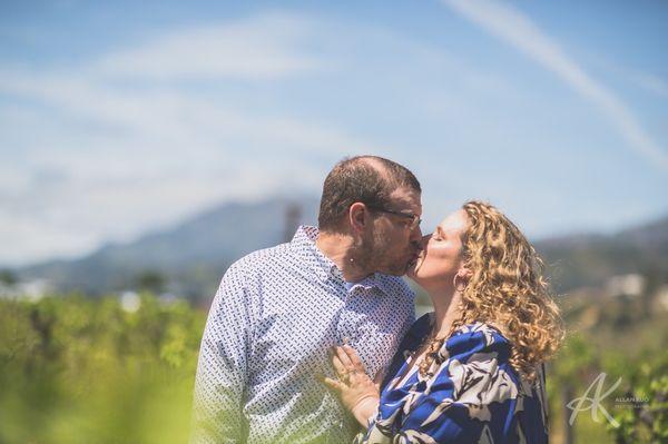 Couples Portrait Session at Castello de Amorosa Winery in Calistoga, CA