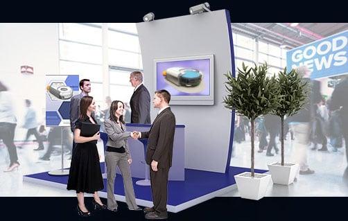 We create trade show booth animations for your business