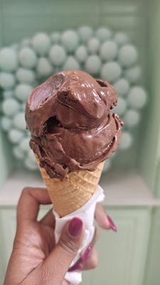 Chocolate gelato