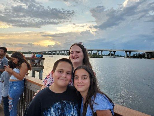 It's July 4th for the Lewis clan at Riverside Park in Vero Beach.