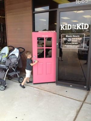 The kids love the "Door to More"!