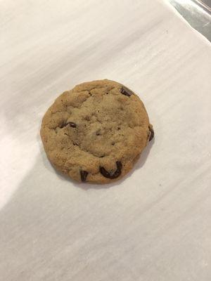 The perfect mini chocolate chip cookie