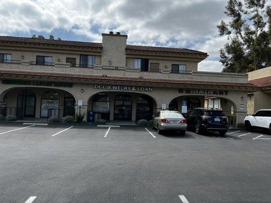 Our new entrance to our store in the Penasquitos Point Shopping Center