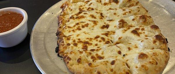 Cheesy garlic bread