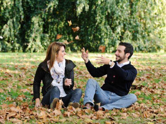 Engagement session Toledo Botanical Garden