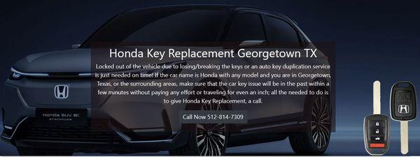 Hondakeyreplacementgeorgetown.com