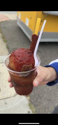 Raspado natural de tamarindo