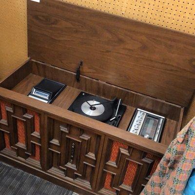 Vintage Radio Record Player