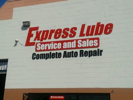 Express lube...