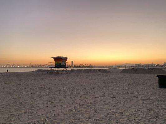 Sunset at Gay beach