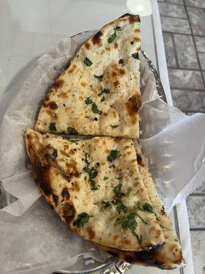 Garlic naan